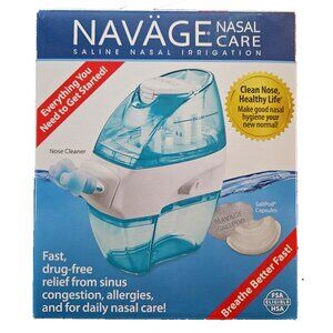 NEW Navage Navage Saline Nasal Irrigation Starter Kit Set